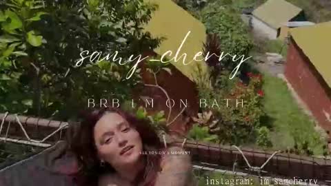 Snapshot of sam_cherry69 chatting on March 10, 1:16 pm Samy cherry online show from March 10, 1:16 pm