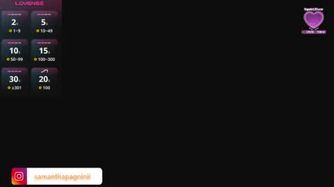 samantha_pagnini online show from July 5, 3:02 am