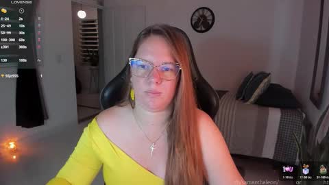 Snapshot of samanthaleon chatting on February 1, 11:47 pm Samantha samy online show from February 1, 11:47 pm