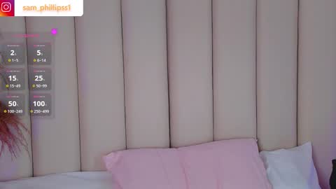 Snapshot of samphillipss chatting on January 15, 12:37 am Sammuel online show from January 15, 12:37 am