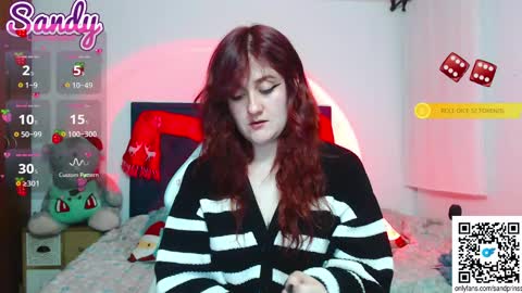 Sandy Prinss online show from December 15, 2:52 am