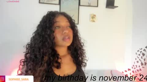 sara sofia online show from November 9, 7:12 pm