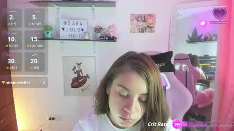 sara  online show from February 9, 10:47 pm