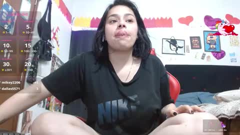 Snapshot of saray_extrovert1 chatting on December 5, 6:44 am Sara Jimenez online show from December 5, 6:44 am