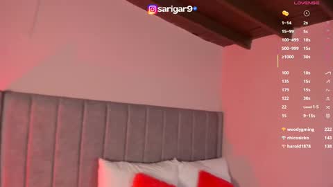 Snapshot of sarigarcia chatting on March 9, 1:15 pm Sara Garcia online show from March 9, 1:15 pm