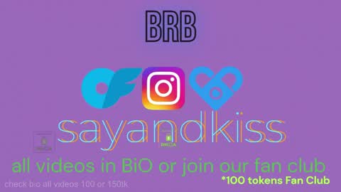 Say and kiss online show from April 24, 1:41 am