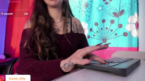 Scarlett online show from March 8, 2:10 pm