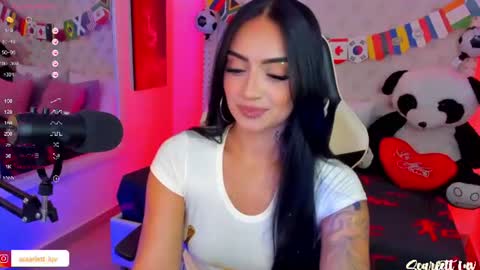 Snapshot of scarlett_luv chatting on June 18, 2:45 am Kim online show from June 18, 2:45 am