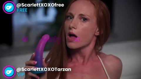 Scarlett and Tarzan online show from June 21, 3:47 pm
