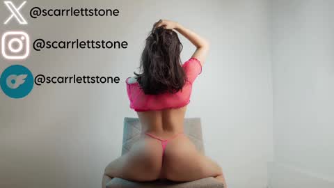 Snapshot of scarrlett_stone chatting on February 9, 5:08 am Scarlett Stone online show from February 9, 5:08 am