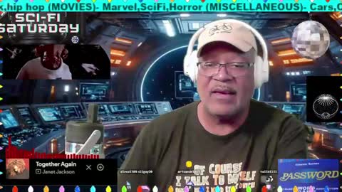 Snapshot of scifidiscoguy chatting on April 12, 12:15 am ...PHIL... online show from April 12, 12:15 am