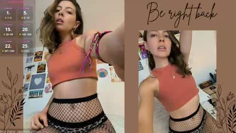 Aria Independent model online show from November 4, 1:27 am