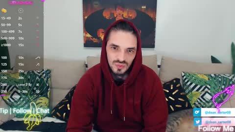 Dean Carter online show from February 19, 2:33 am