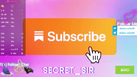 Dean Carter online show from September 17, 10:33 pm