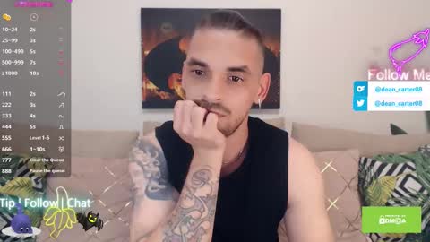 Dean Carter online show from September 27, 10:15 pm