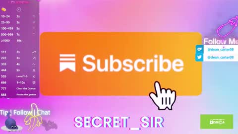 Dean Carter online show from October 2, 10:28 pm