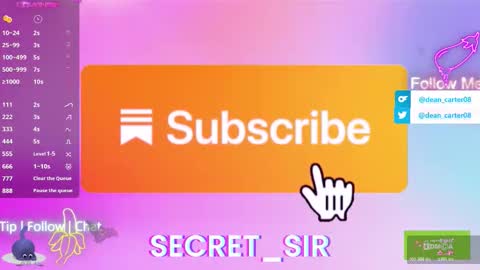 Dean Carter online show from October 19, 10:21 pm