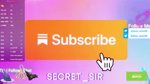 Dean Carter online show from November 8, 11:36 pm