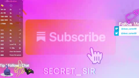 Dean Carter online show from December 16, 10:48 pm