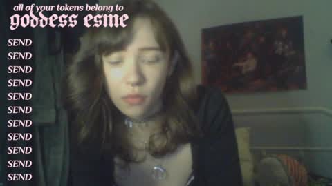 goddess esme  online show from April 4, 11:46 pm