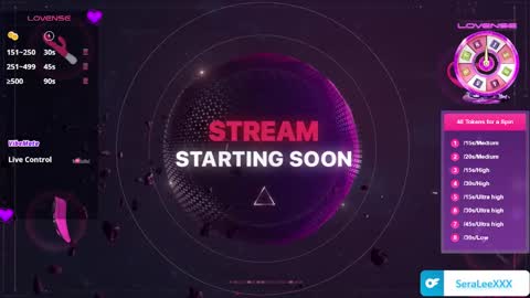 SeraLeeXXX online show from October 6, 4:04 pm