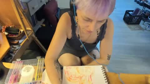 Snapshot of sex_addicted_artist chatting on June 19, 1:15 pm sex_addicted_artist online show from June 19, 1:15 pm