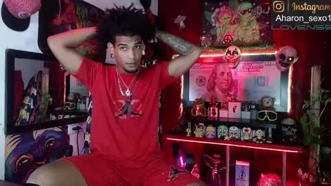 Snapshot of sexo_aharon chatting on December 5, 5:05 am Aharon ravelo online show from December 5, 5:05 am