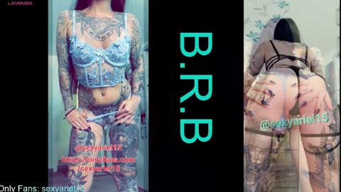 SexyAriel15 online show from March 20, 4:01 pm