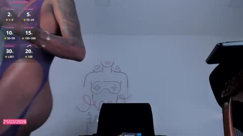 Snapshot of shantal_chocolet chatting on March 22, 4:38 am Shantal Chocolet online show from March 22, 4:38 am