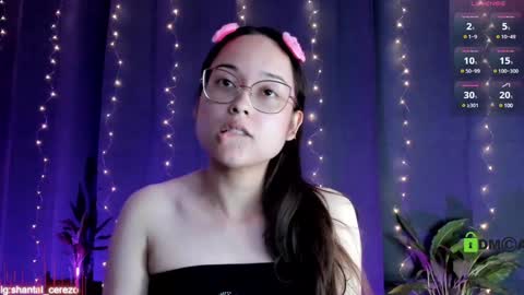 Snapshot of shantalcerezo chatting on January 28, 12:05 am Cat-FOLLOWME and we talk IGshantal cerezo online show from January 28, 12:05 am