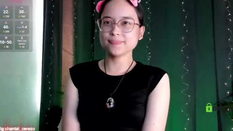 Snapshot of shantalcerezo chatting on February 21, 10:15 pm Cat-FOLLOWME and we talk IGshantal cerezo online show from February 21, 10:15 pm