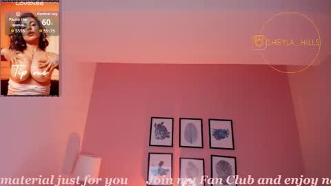 Snapshot of sheyla_hills_ chatting on February 22, 4:02 am Sheyla online show from February 22, 4:02 am