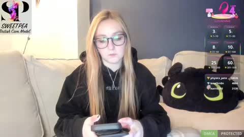 short sweetpea online show from February 26, 10:20 pm