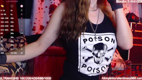 Allmylinkssilentmary666 online show from October 5, 3:05 am