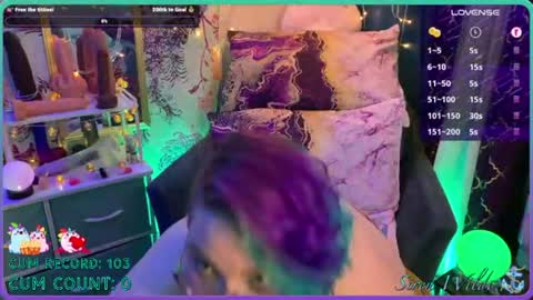 Snapshot of sirenwilde chatting on June 21, 3:42 am Siren Wilde online show from June 21, 3:42 am