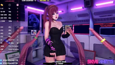 SkyeAnette online show from May 24, 1:10 am