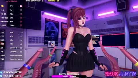 SkyeAnette online show from May 25, 1:11 am