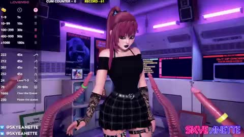 SkyeAnette online show from June 29, 1:12 am