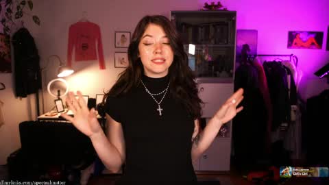 Snapshot of spectralmatter chatting on March 27, 10:09 pm m online show from March 27, 10:09 pm