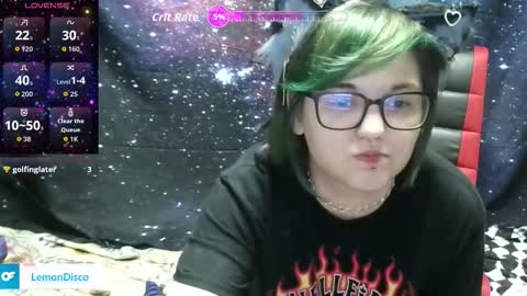 Snapshot of starthespacewhore chatting on March 21, 4:28 am Lemon online show from March 21, 4:28 am