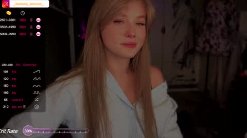 Stefanie online show from December 6, 9:46 pm