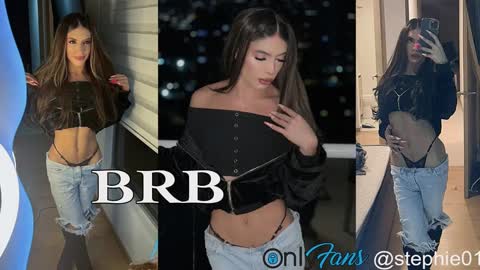 Snapshot of stephie01 chatting on February 16, 6:43 am estefania online show from February 16, 6:43 am