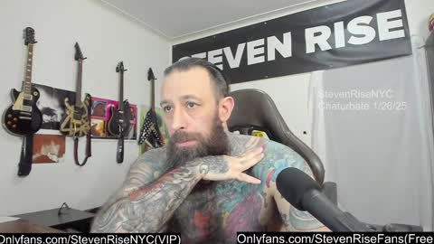 StevenRiseNYC online show from January 27, 2:10 am
