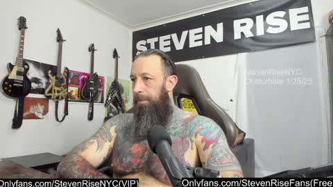 StevenRiseNYC online show from January 29, 2:00 pm