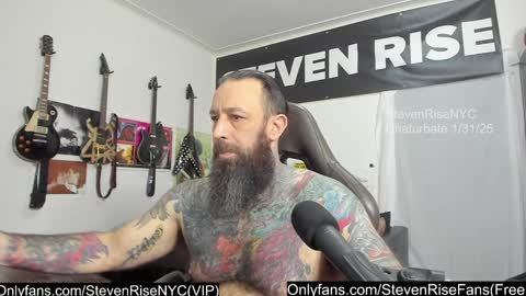 StevenRiseNYC online show from January 31, 1:23 pm