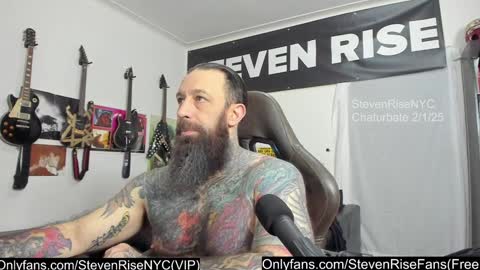 StevenRiseNYC online show from February 1, 2:13 pm