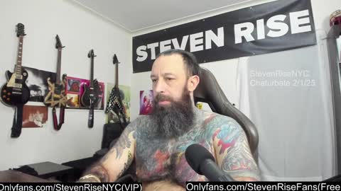 StevenRiseNYC online show from February 2, 2:56 pm