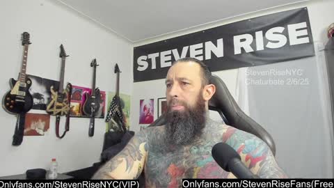 StevenRiseNYC online show from February 7, 2:29 am