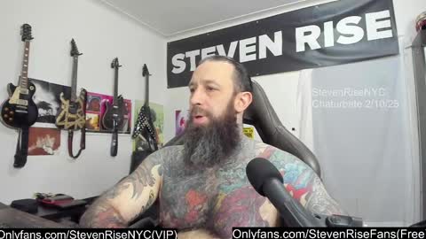 StevenRiseNYC online show from February 11, 4:44 am