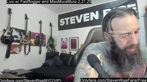 StevenRiseNYC online show from February 13, 1:40 am